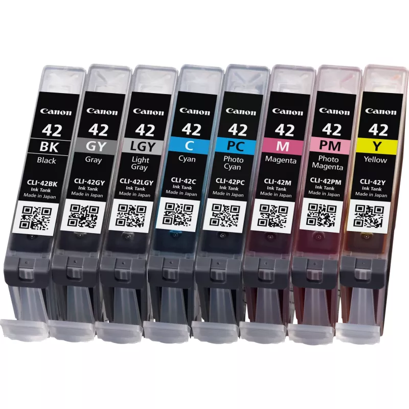 Canon atramentová kazeta 6384B010 CLI-42 multipack BK C M Y PC PM GY