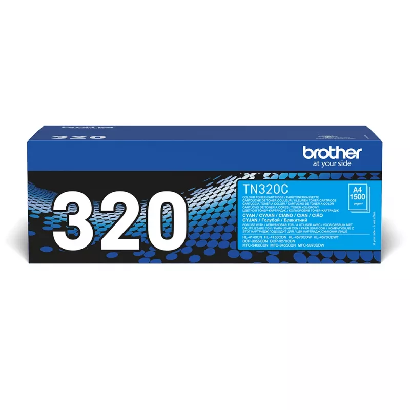 Brother TN-320C tonerová kazeta 1 ks originálna azúrová