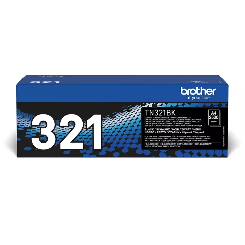 Brother TN-321BK tonerová kazeta 1 ks originál čierna