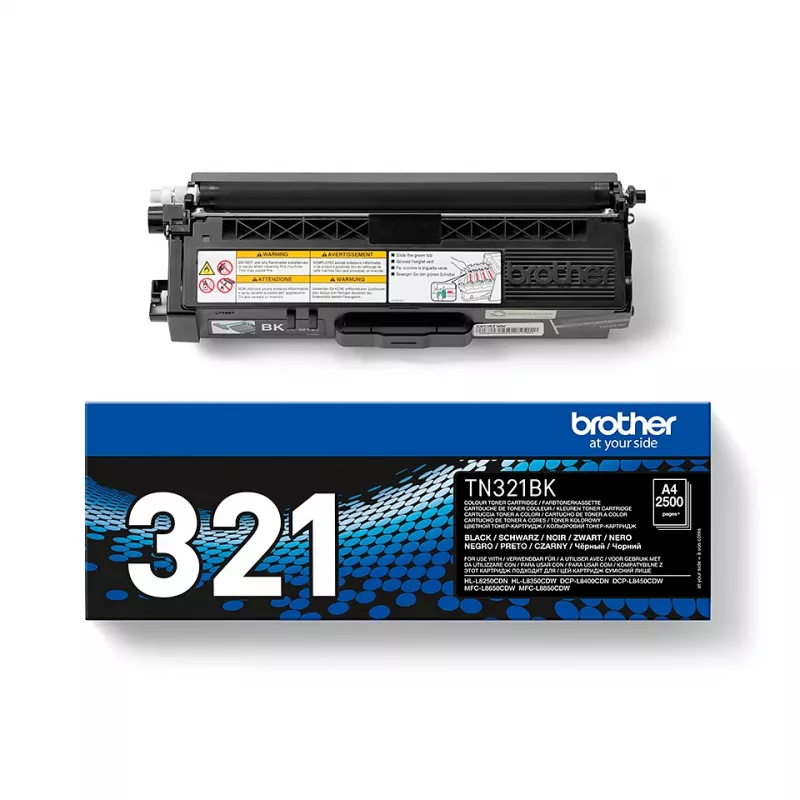 Brother TN-321BK tonerová kazeta 1 ks originál čierna