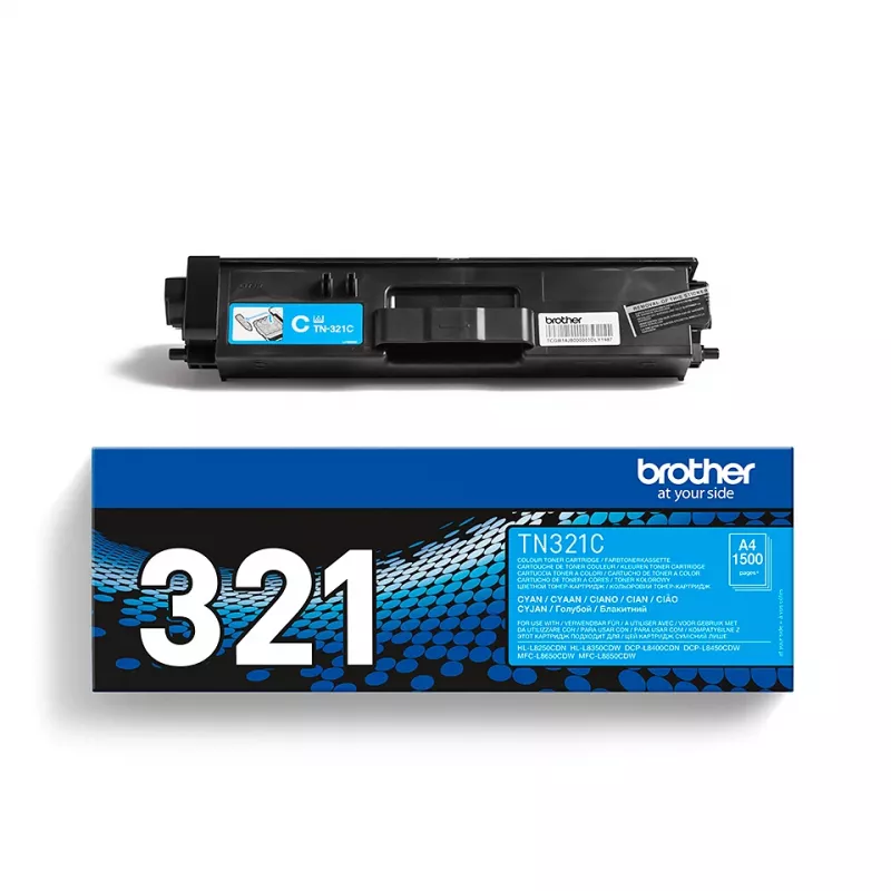 Brother TN-321C tonerová kazeta 1 ks originál azúrová
