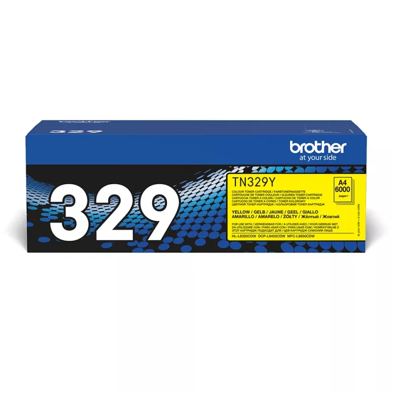 Brother tonerová kazeta TN-329 TN329 žltá 3000 strán