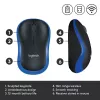 LOGITECH Wireless Mouse M185 modrá