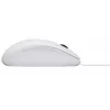LOGITECH B100 optická myš biela