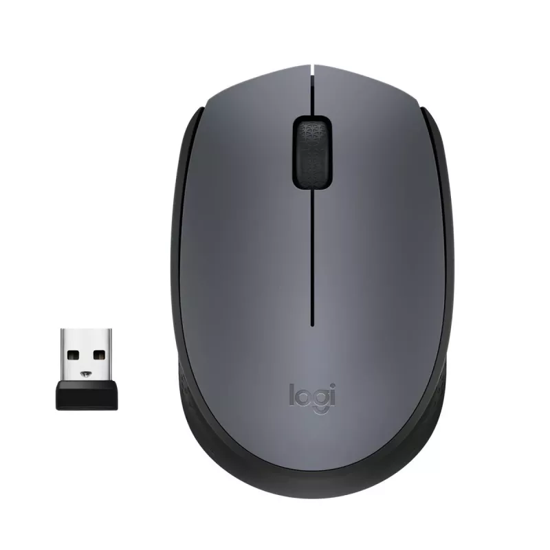 LOGITECH M170 bezdrôtová myš sivá Emea