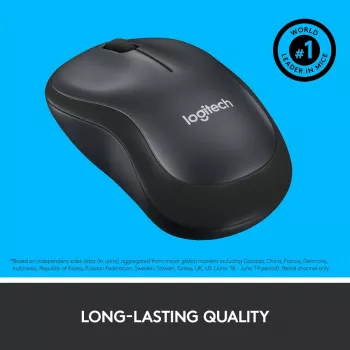 LOGITECH M220 SILENT bezdrôtová myš čierna