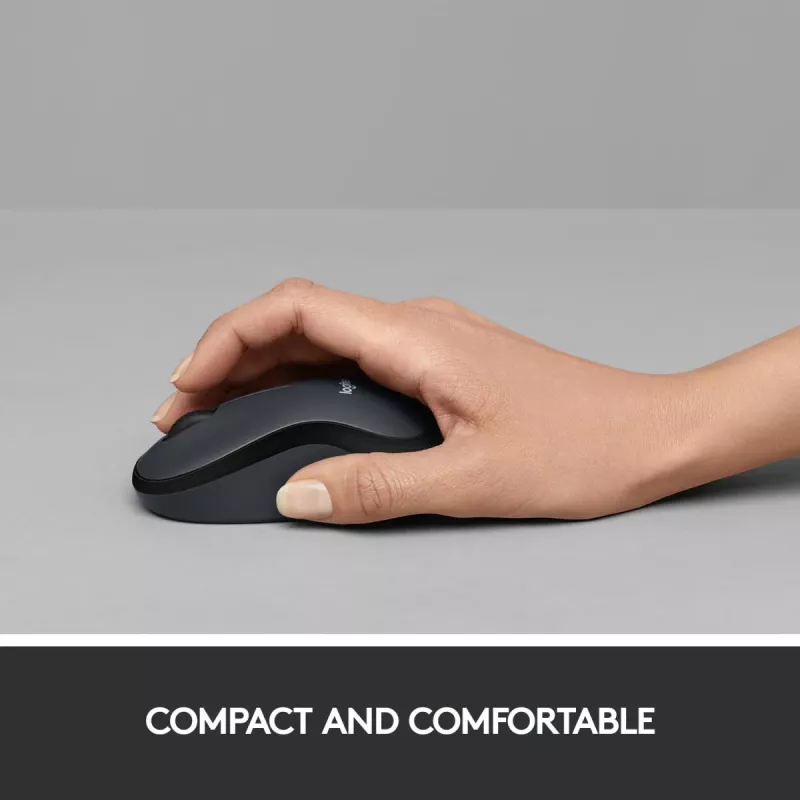LOGITECH M220 SILENT bezdrôtová myš čierna