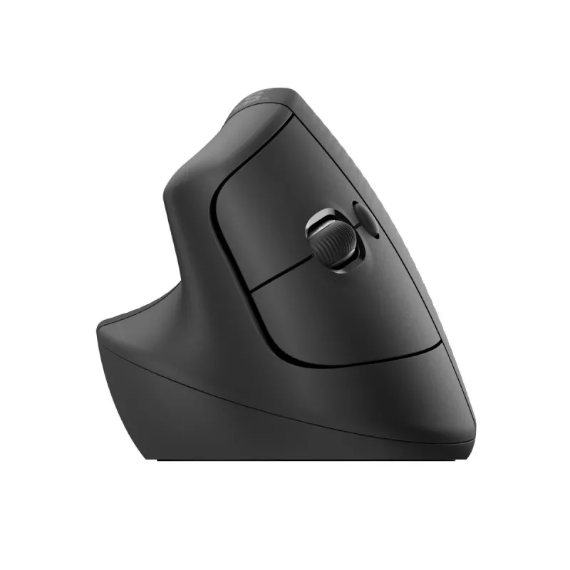 LOGITECH Lift vertikálna ergonomická myš – pre ľavákov – bezdrôtová – grafitovo čierna