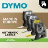 Autentické DYMO D1 etikety | čierna tlač na zelenej páske | 9 mm x 7 m | samolepiace etikety pre tlačiareň etikiet LabelManager | vyrobené v Európe