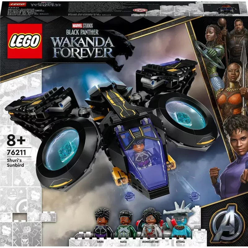 LEGO Marvel sada 76211 Shurina loď — stavebná sada s minifigúrkami