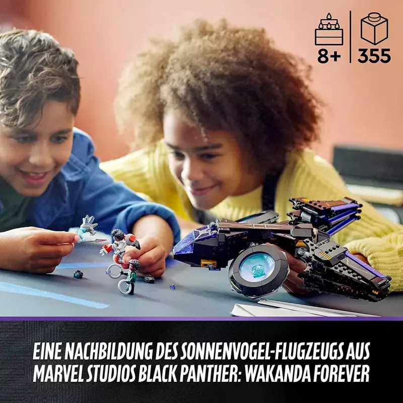 LEGO Marvel sada 76211 Shurina loď — stavebná sada s minifigúrkami
