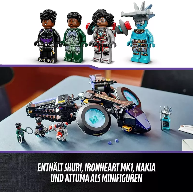 LEGO Marvel sada 76211 Shurina loď — stavebná sada s minifigúrkami
