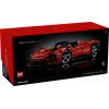 LEGO Technic stavebnica Ferrari Daytona SP3 v mierke 1:8, 3 778 dielov, červená, 6,99 kg