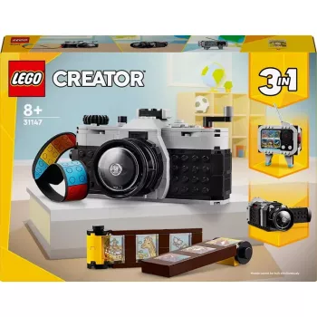 31147 Creator 3-in-1 retro kamera, stavebnica