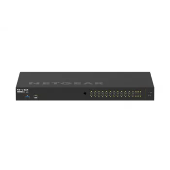 NETGEAR GSM4230P-100EUS sieťový switch Managed L2/L3 Gigabit Ethernet (10/100/1000) Power over Ethernet (PoE) 1U čierna