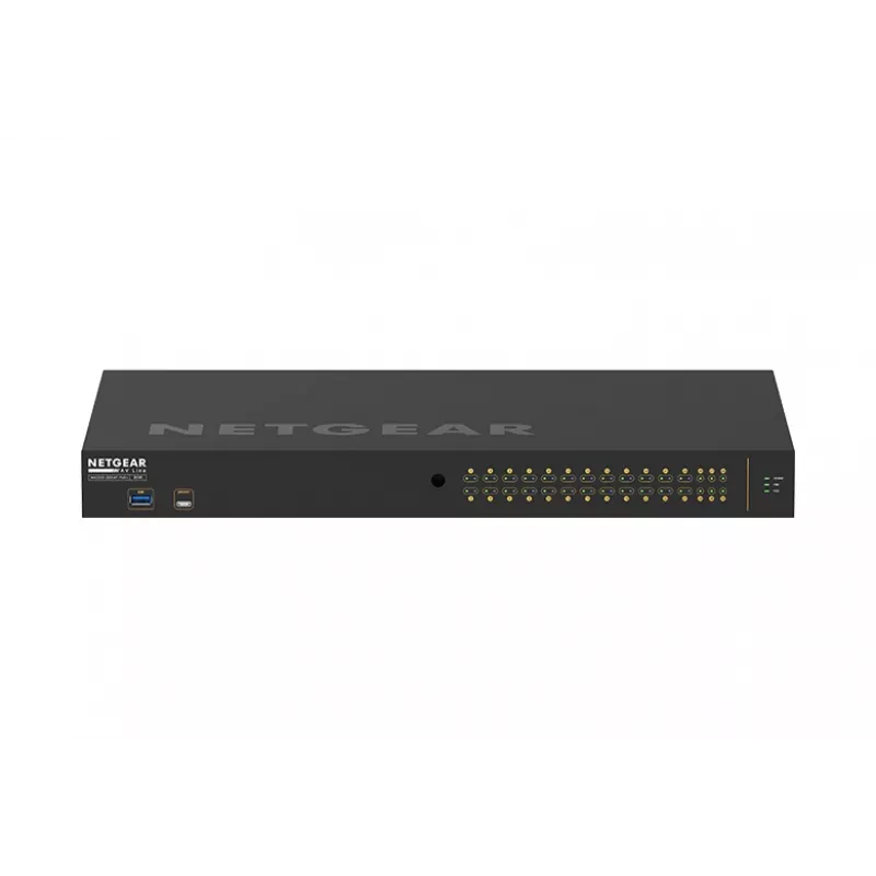 NETGEAR GSM4230P-100EUS sieťový switch Managed L2/L3 Gigabit Ethernet (10/100/1000) Power over Ethernet (PoE) 1U čierna