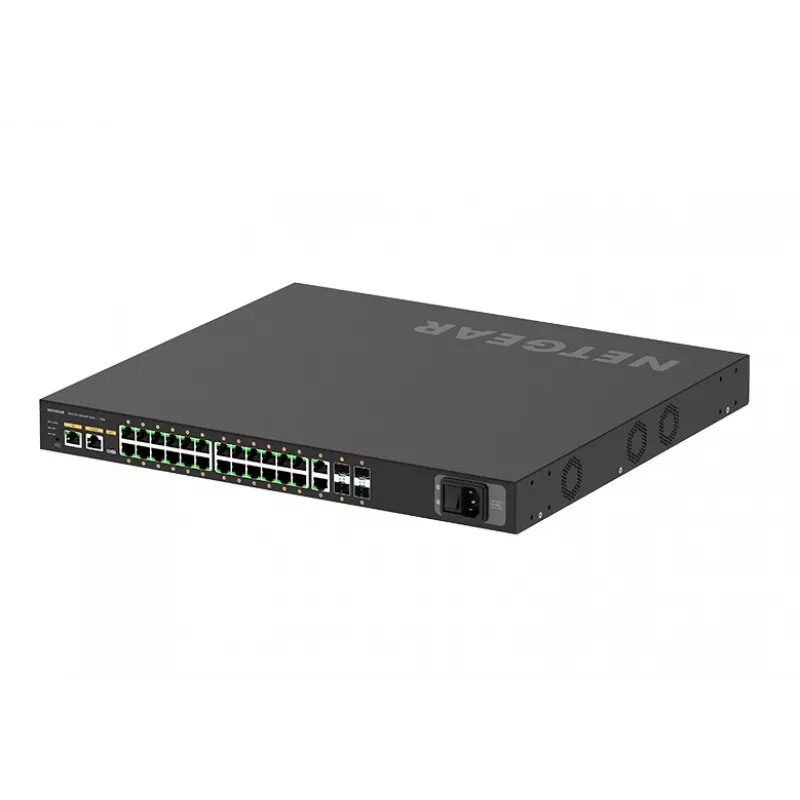 NETGEAR GSM4230P-100EUS sieťový switch Managed L2/L3 Gigabit Ethernet (10/100/1000) Power over Ethernet (PoE) 1U čierna