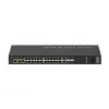 NETGEAR GSM4230P-100EUS sieťový switch Managed L2/L3 Gigabit Ethernet (10/100/1000) Power over Ethernet (PoE) 1U čierna