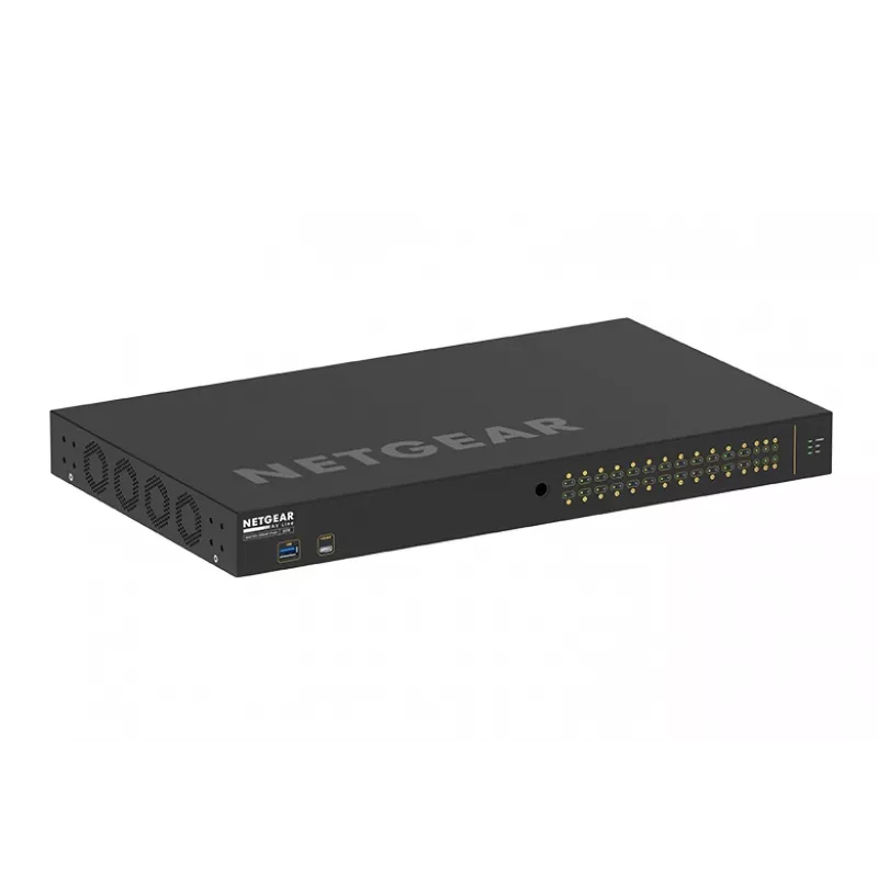 NETGEAR GSM4230P-100EUS sieťový switch Managed L2/L3 Gigabit Ethernet (10/100/1000) Power over Ethernet (PoE) 1U čierna