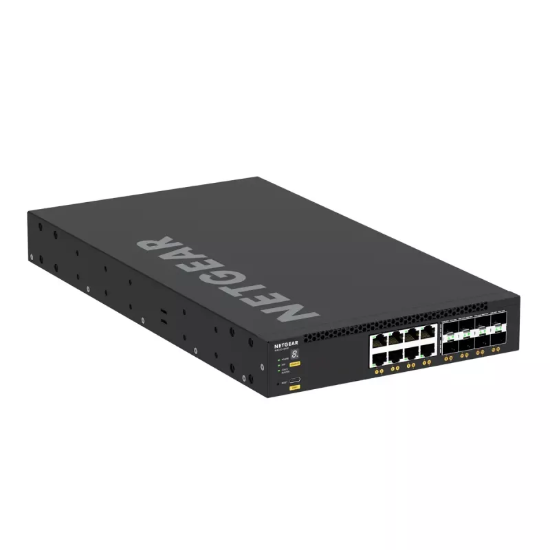 NETGEAR M4350-8X8F Managed L3 10G Ethernet (100/1000/10000) 1U čierna
