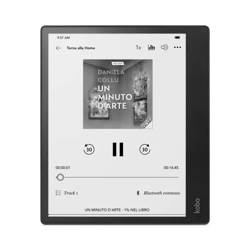 E-čítanka Kobo Elipsa 2E — 10,3 palca E Ink Carta, 32 GB, Wi-Fi, stylus, USB-C, čierna
