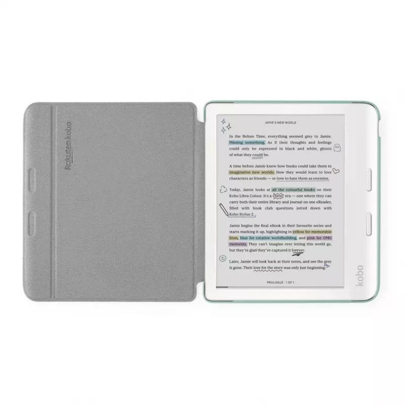 Puzdro na čítanku Rakuten Kobo Basic SleepCover 17,8 cm zelené