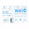 Sieťový vysielač a prijímač TP-Link AX1800 Wi-Fi 6