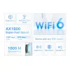 Sieťový vysielač a prijímač TP-Link AX1800 Wi-Fi 6