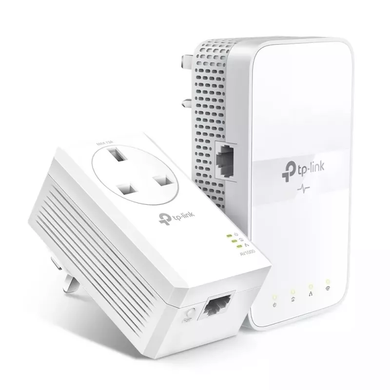 TP-Link TL-WPA7617 KIT PowerLine sieťový adaptér 1200 Mbit/s Ethernet LAN Wi-Fi biely 2 kusy