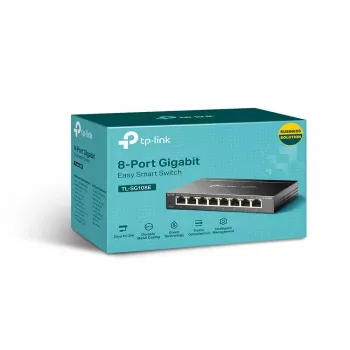Spravovaný switch TP-Link TL-SG108E 8-portový Gigabit Easy Smart Switch