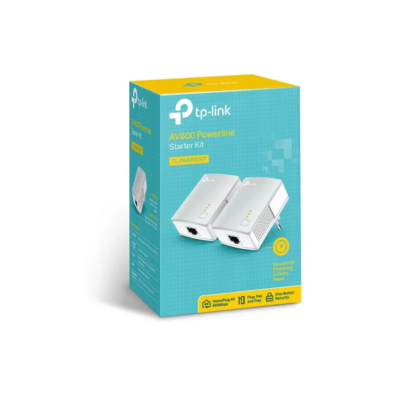 TP-Link TL-PA4010KIT 600 Mbit/s Ethernet LAN biely 2 kusy
