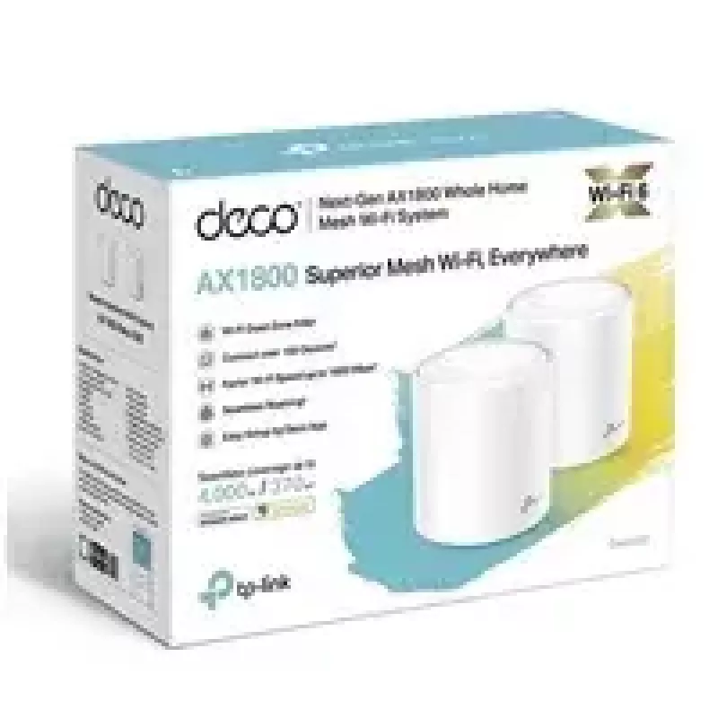 TP-Link AX1800 Whole Home Mesh Wi-Fi 6 System, balenie 2 ks
