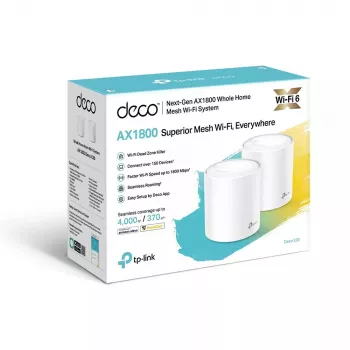 TP-Link AX1800 Whole Home Mesh Wi-Fi 6 System, balenie 2 ks