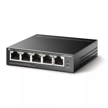 TP-Link TL-SG1005LP sieťový switch nespravovaný Gigabit Ethernet (10/100/1000) Power over Ethernet (PoE) čierny