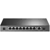 TP-Link TL-SG1210P sieťový switch nespravovaný Gigabit Ethernet (10/100/1000) Power over Ethernet (PoE) sivý