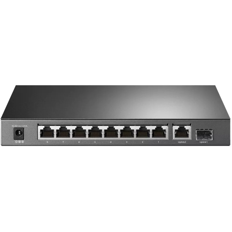 TP-Link TL-SG1210P sieťový switch nespravovaný Gigabit Ethernet (10/100/1000) Power over Ethernet (PoE) sivý