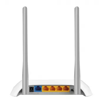 TP-Link TL-WR840N bezdrôtový router Fast Ethernet Single-Band (2,4 GHz) sivý, biely