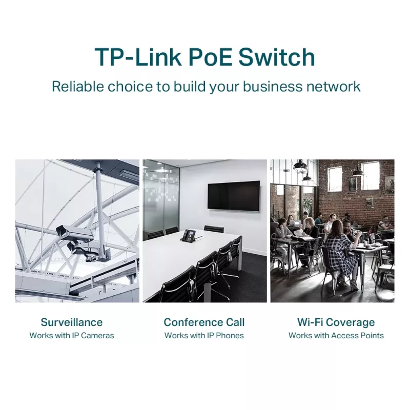 Spravovaný switch TP-Link TL-SG1428PE 28-portový Gigabit s 24-portovým PoE+