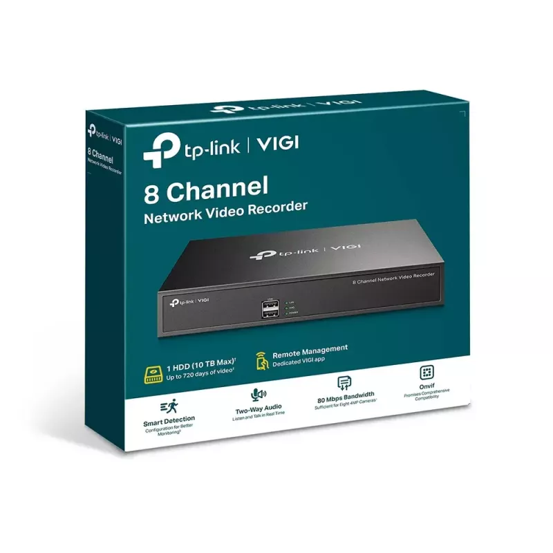 TP-LINK VIGI 8-kanálový sieťový videorekordér