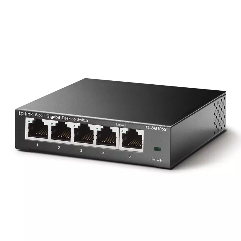 Nespravovaný switch TP-Link TL-SG105S 5-portový 10/100/1000Mbps