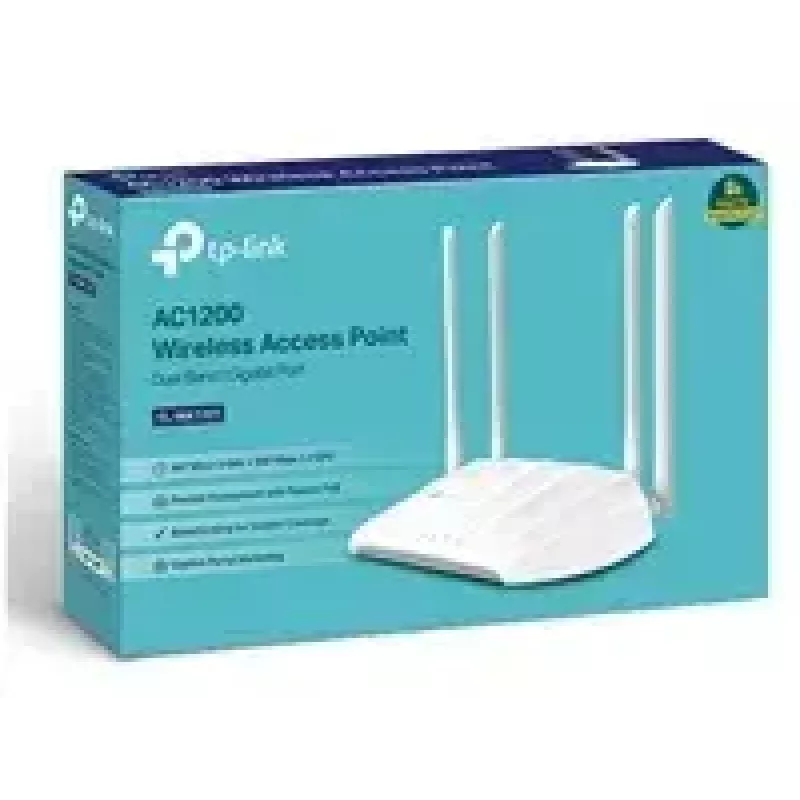 TP-Link TL-WA1201 bezdrôtový access point 867 Mbit/s biely Power over Ethernet (PoE)