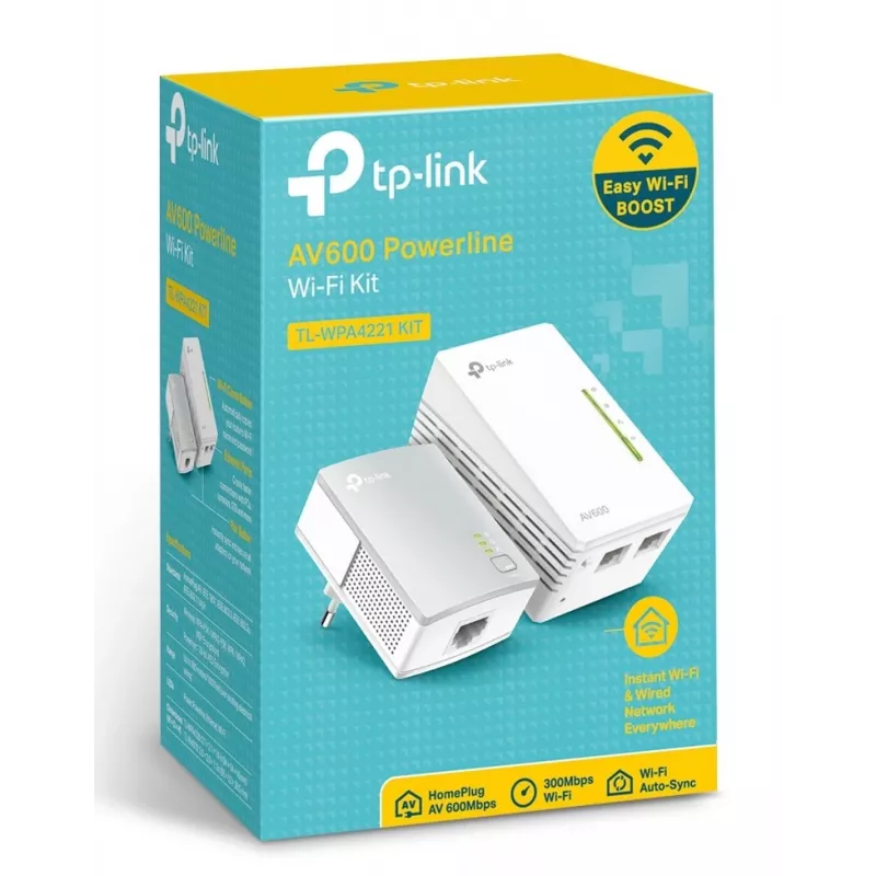 TP-Link AV600 600 Mbit/s Ethernet LAN Wi-Fi biely 1 kus