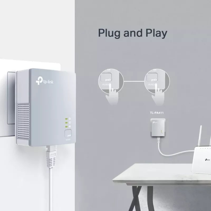 Powerline adaptér TP-Link AV500 Nano Starter Kit