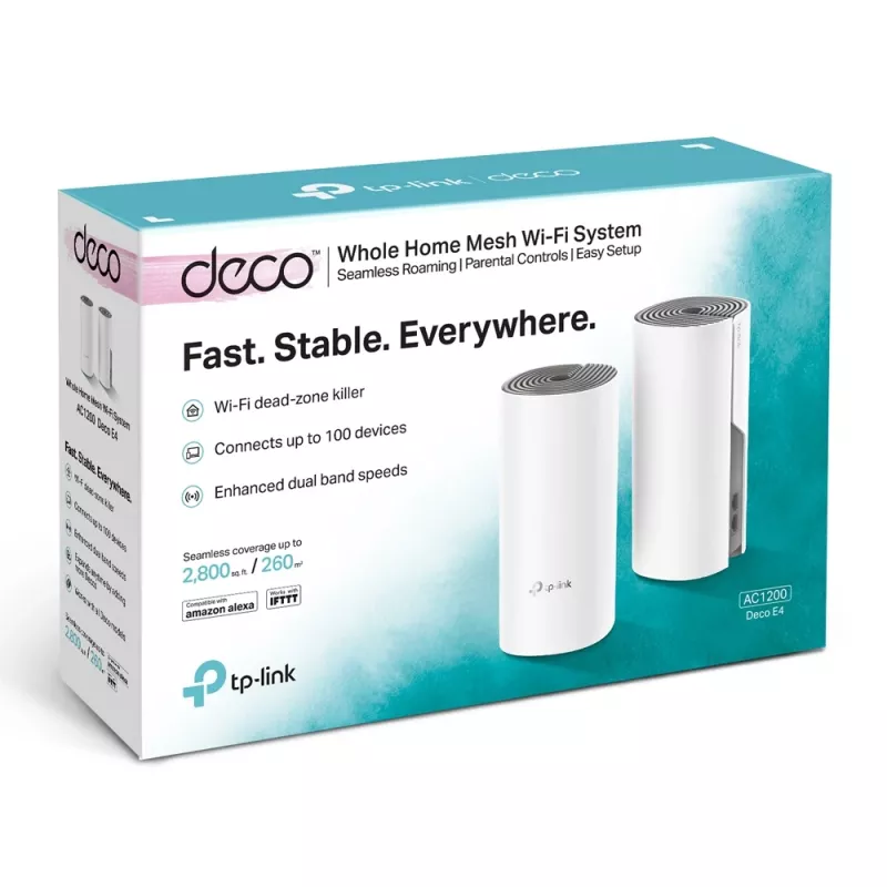 TP-Link AC1200 Deco Whole Home Mesh Wi-Fi System, balenie 2 ks