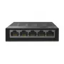 TP-Link 5-portový 10/100/1000Mbps stolný sieťový switch, nespravovaný, Gigabit Ethernet (10/100/1000), na stenu
