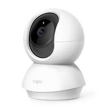 TP-Link Tapo Pan/Tilt Home Security WiFi kamera, IP bezpečnostná kamera, interiérová, bezdrôtová, 2400 MHz, FCC, IC, CE, NCC, stropná