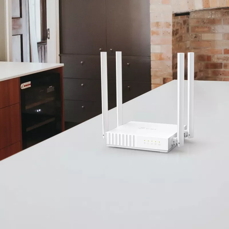 TP-Link ARCHER C24 WLAN router Fast Ethernet dvojpásmový (2,4 GHz / 5 GHz) biely