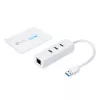 TP-Link UE330 dokovacia stanica/portový replikátor pre notebook káblový USB 3.2 Gen 1 (3.1 Gen 1) Type-A biela