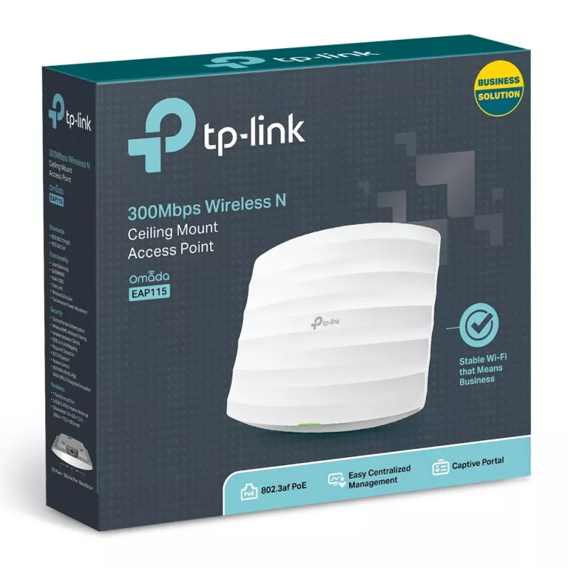 TP-Link Omada 300Mbps Wireless N stropný access point