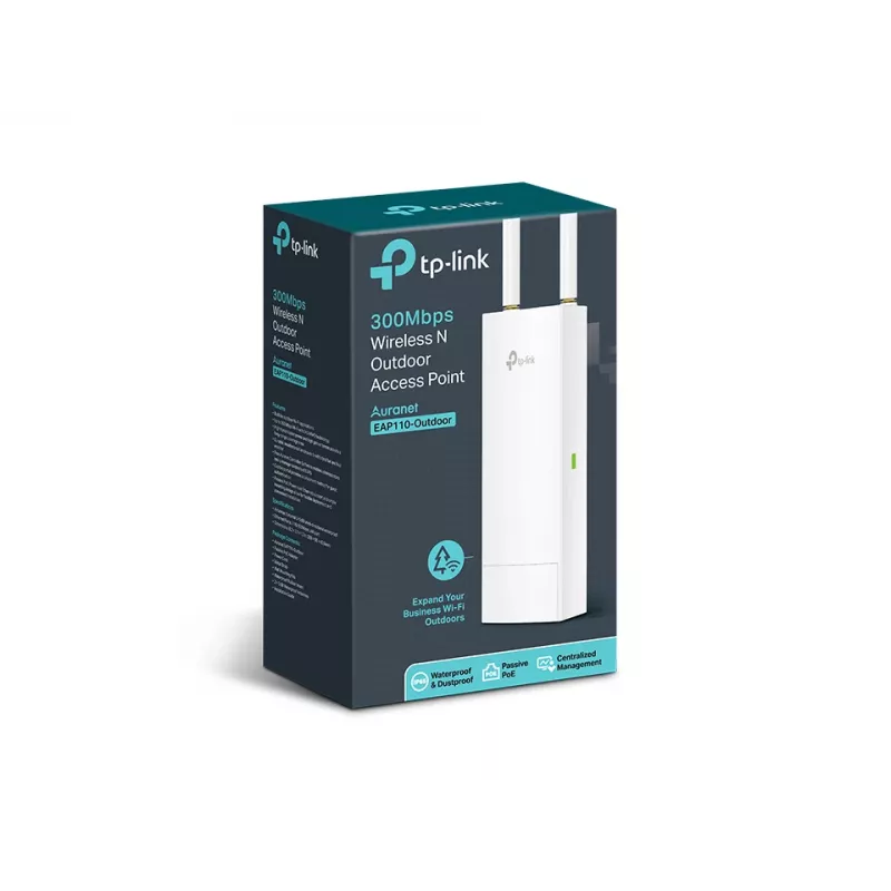 Bezdrôtový prístupový bod TP-Link EAP110-Outdoor 2,4GHz Wi-Fi N